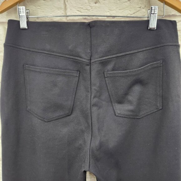 Soft Surroundings Women's Pull On Black Straight Leg Pants Size Petite Medium - Picture 5 of 14